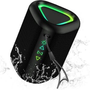 aowoka Portable Bluetooth Speaker with 20Hrs Playtime