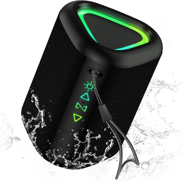 aowoka Portable Bluetooth Speaker with 20Hrs Playtime
