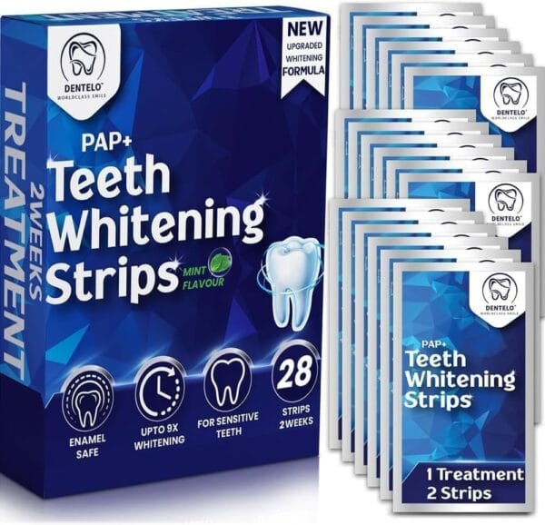 DENTELO Professional Teeth Whitening Strips