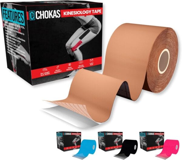 CHOKAS Kinesiology Tape 5m Roll