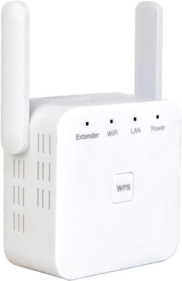 WiFi Extender Booster with Ethernet Port - Plug-In WiFi Booster