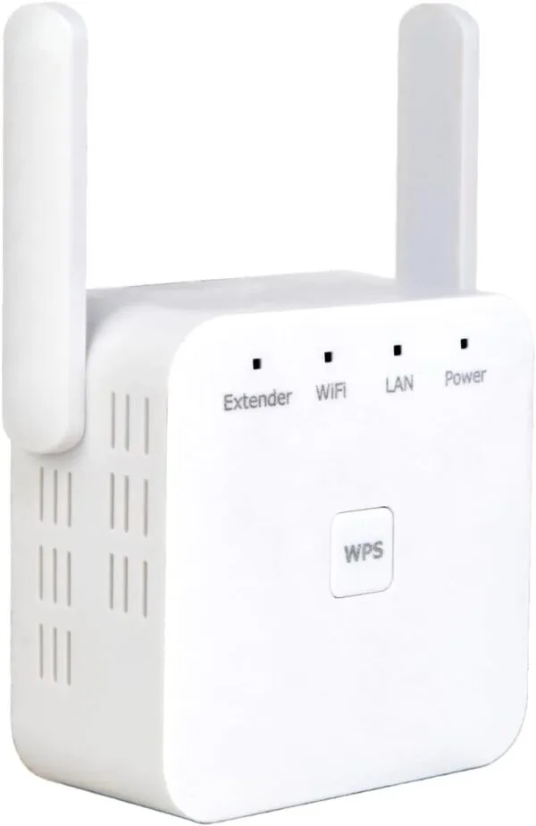 WiFi Extender Booster with Ethernet Port - Plug-In WiFi Booster