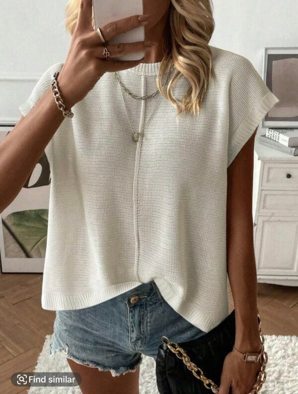 women plain sweater pullover