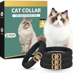 Enchvi 4 Pack Cat Collars