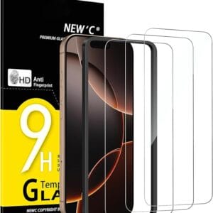 NEW'C 3 Pack Designed for iPhone Screen Protector