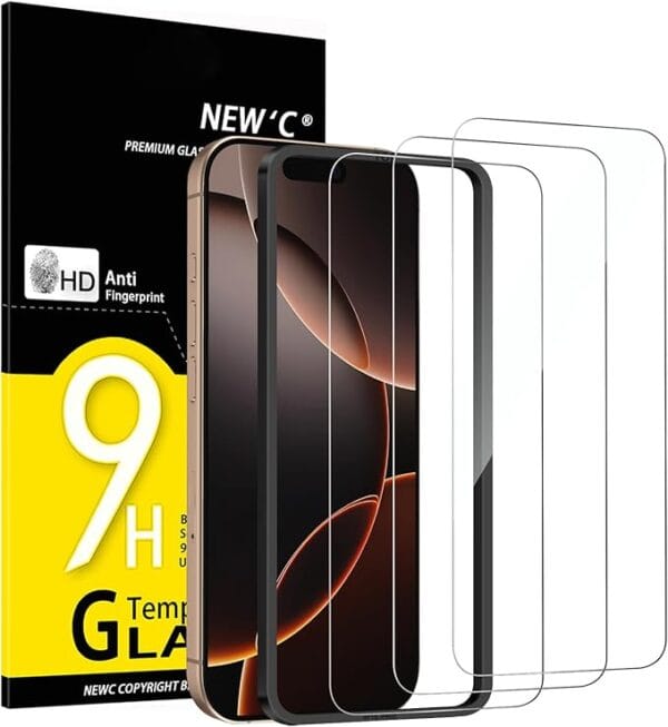 NEW'C 3 Pack Designed for iPhone Screen Protector